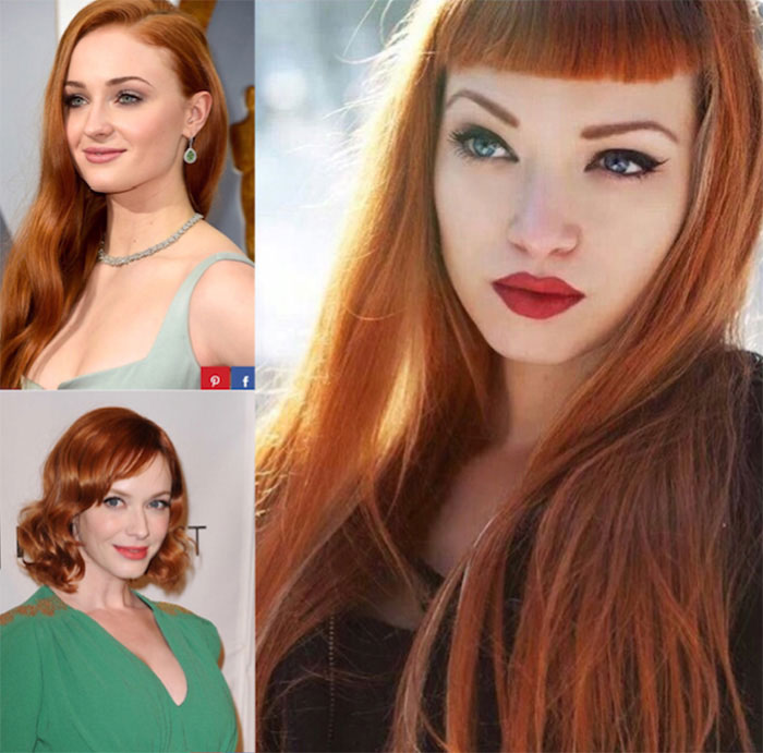 Cut: Ronze, or red-bronze hair, is a major trend.