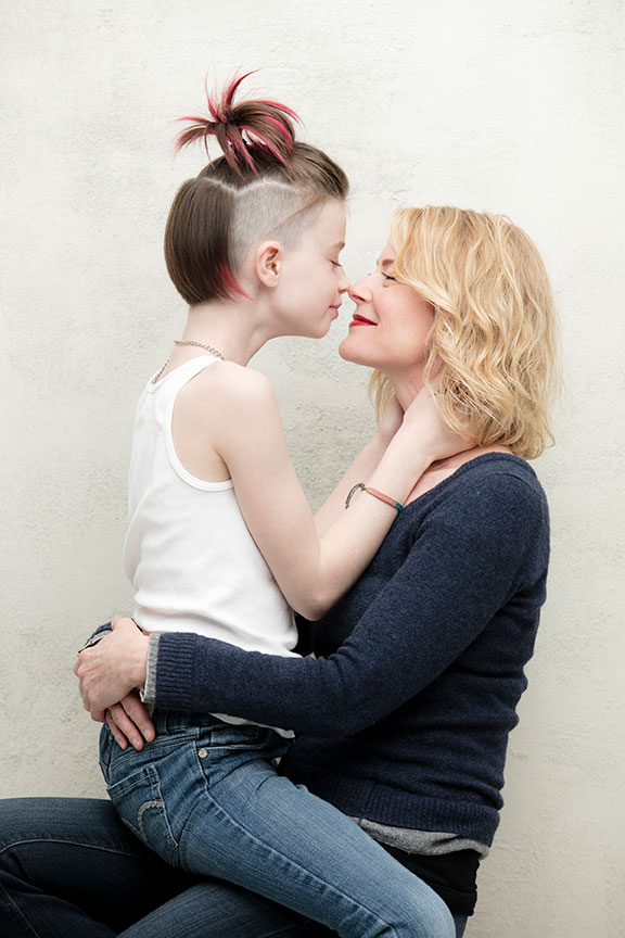 Hazel and Mama