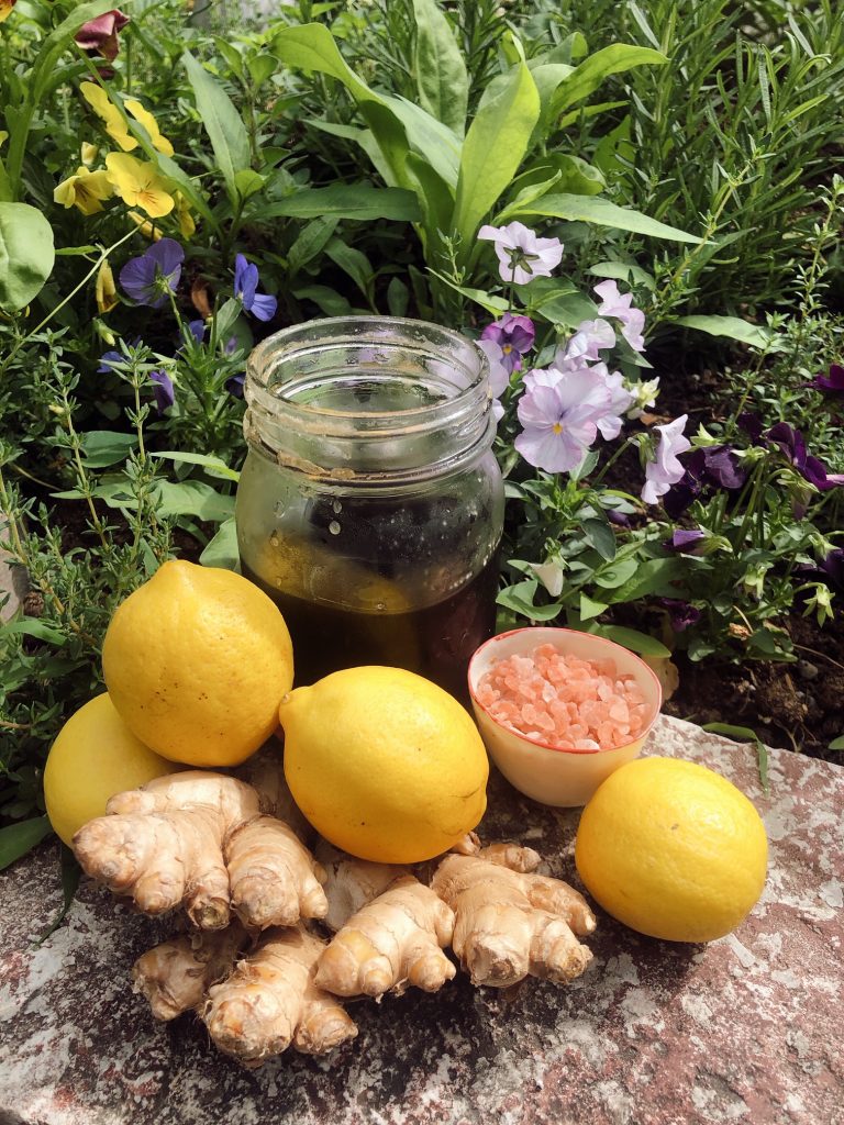 Rejuvenation in a Glass: Summer Ginger Lemonade